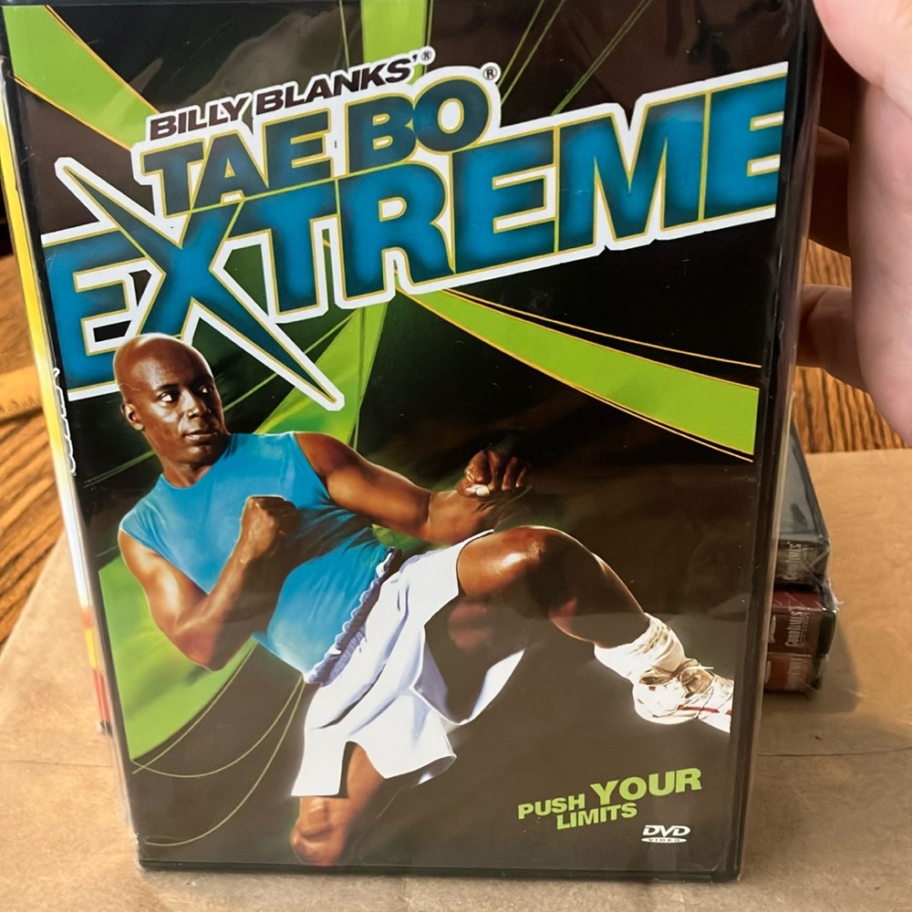 4 Billy Blanks Extreme, power workout DVDs